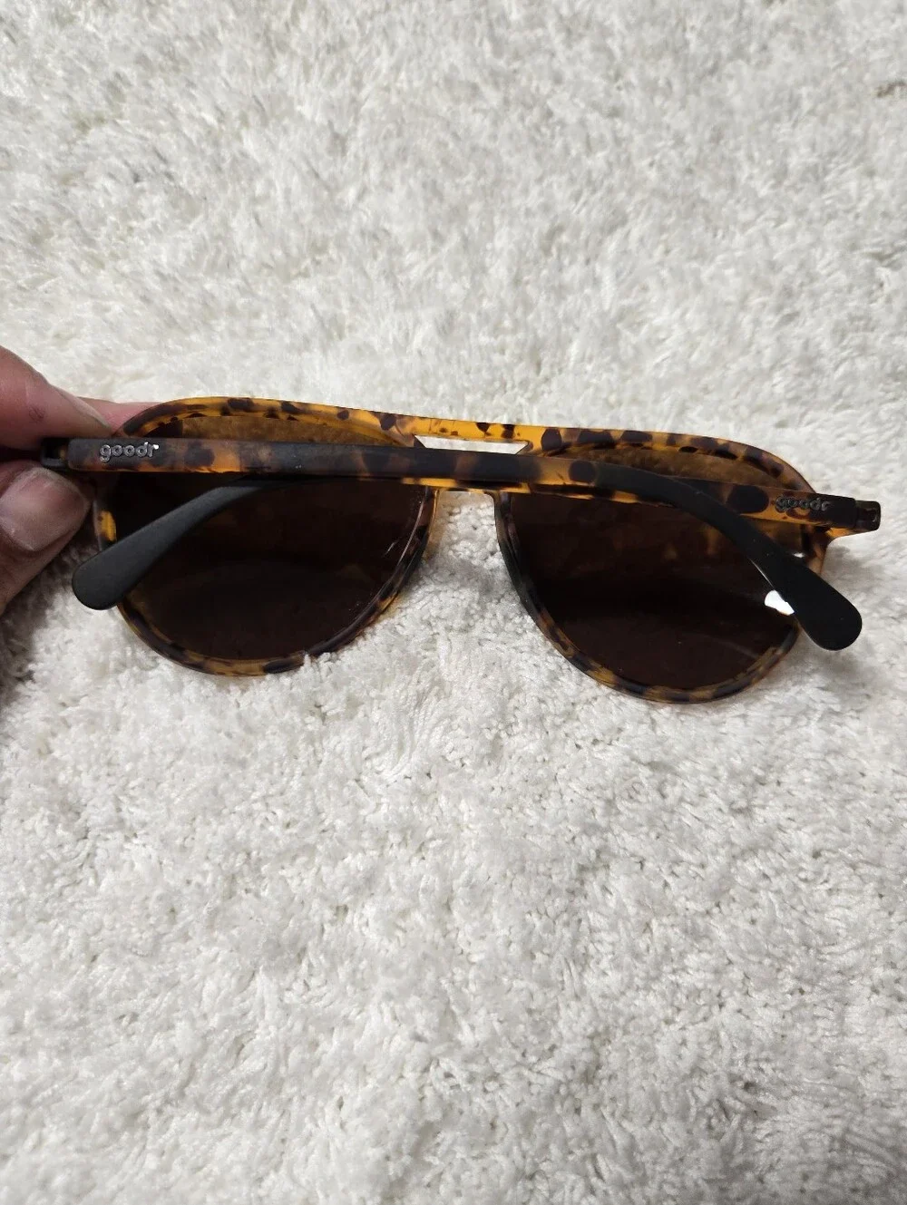 Goodr Mach G Polarized Sunglasses In Amelia Earhart Ghosted Me